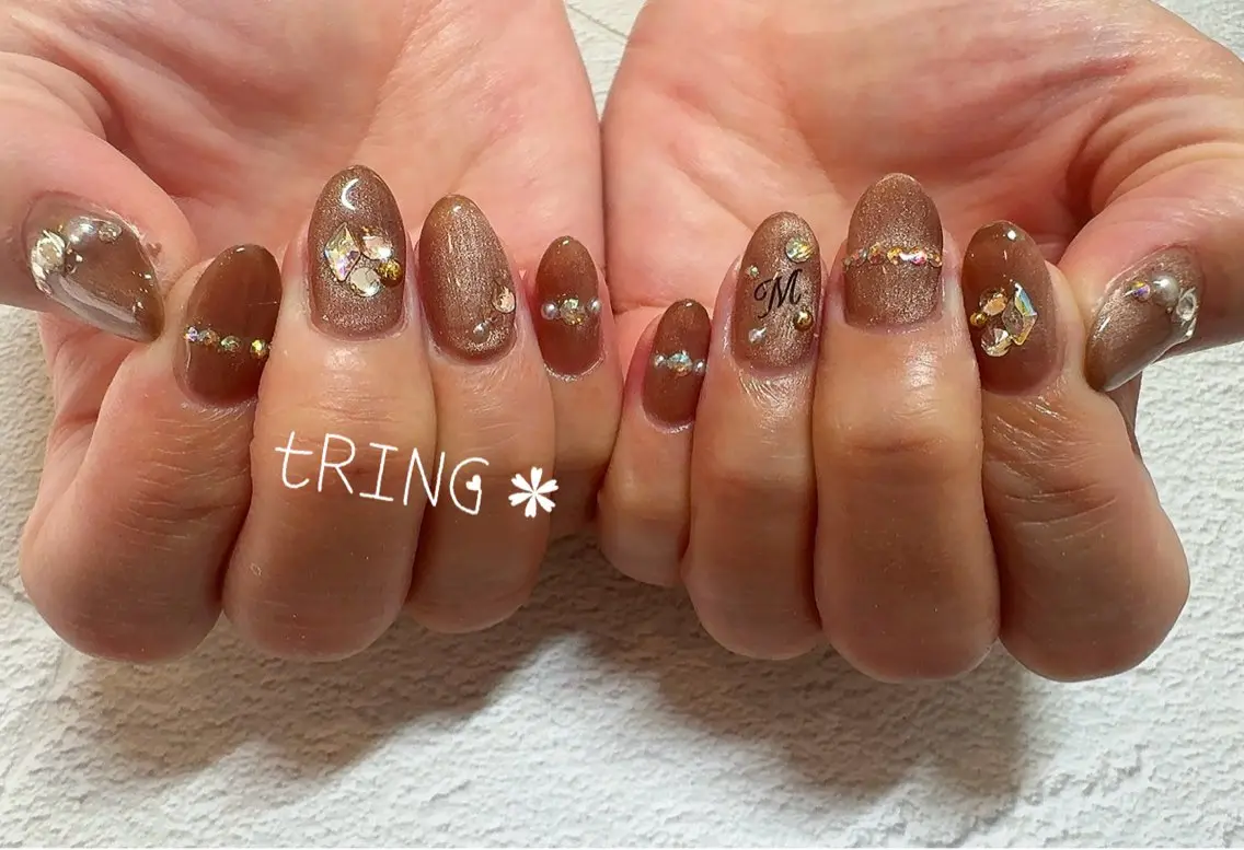 ネイル ハンドネイル tRING* しいの木台のネイルデザイン