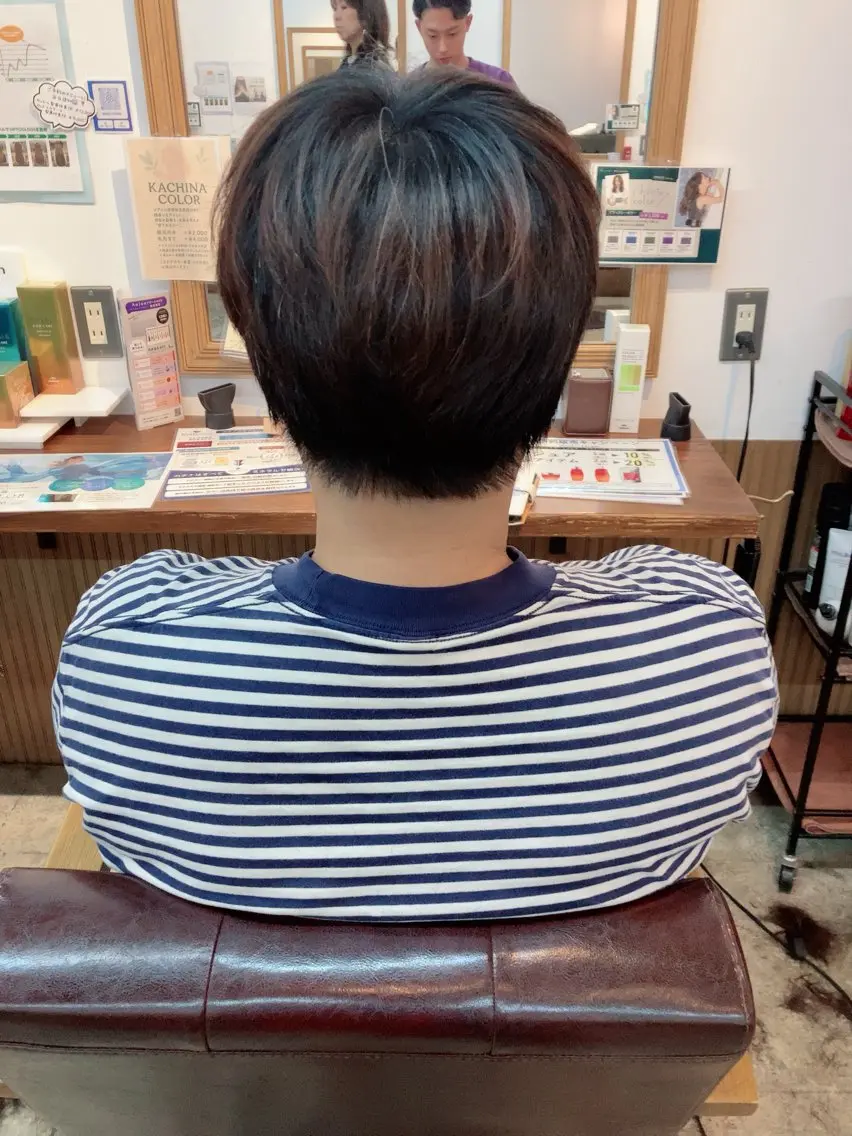 ショート ショートヘア カット 💫 シュン💫のヘアスタイル