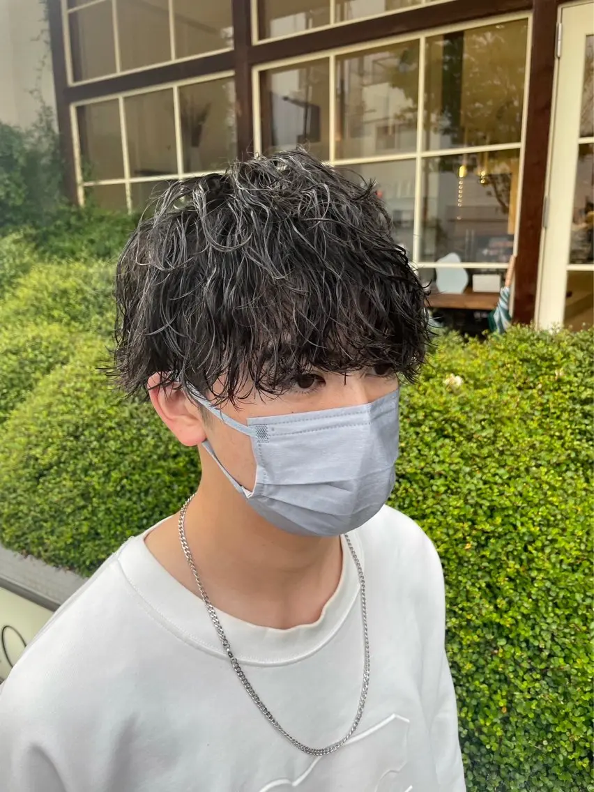 【men's💫人気No.1】似合わせカット✂️➕5分ヘッドスパ💆‍♀️➕眉カットの写真