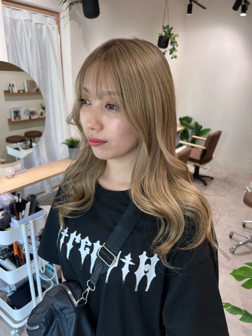 セミロング レイヤーカット Day .1のヘアスタイル