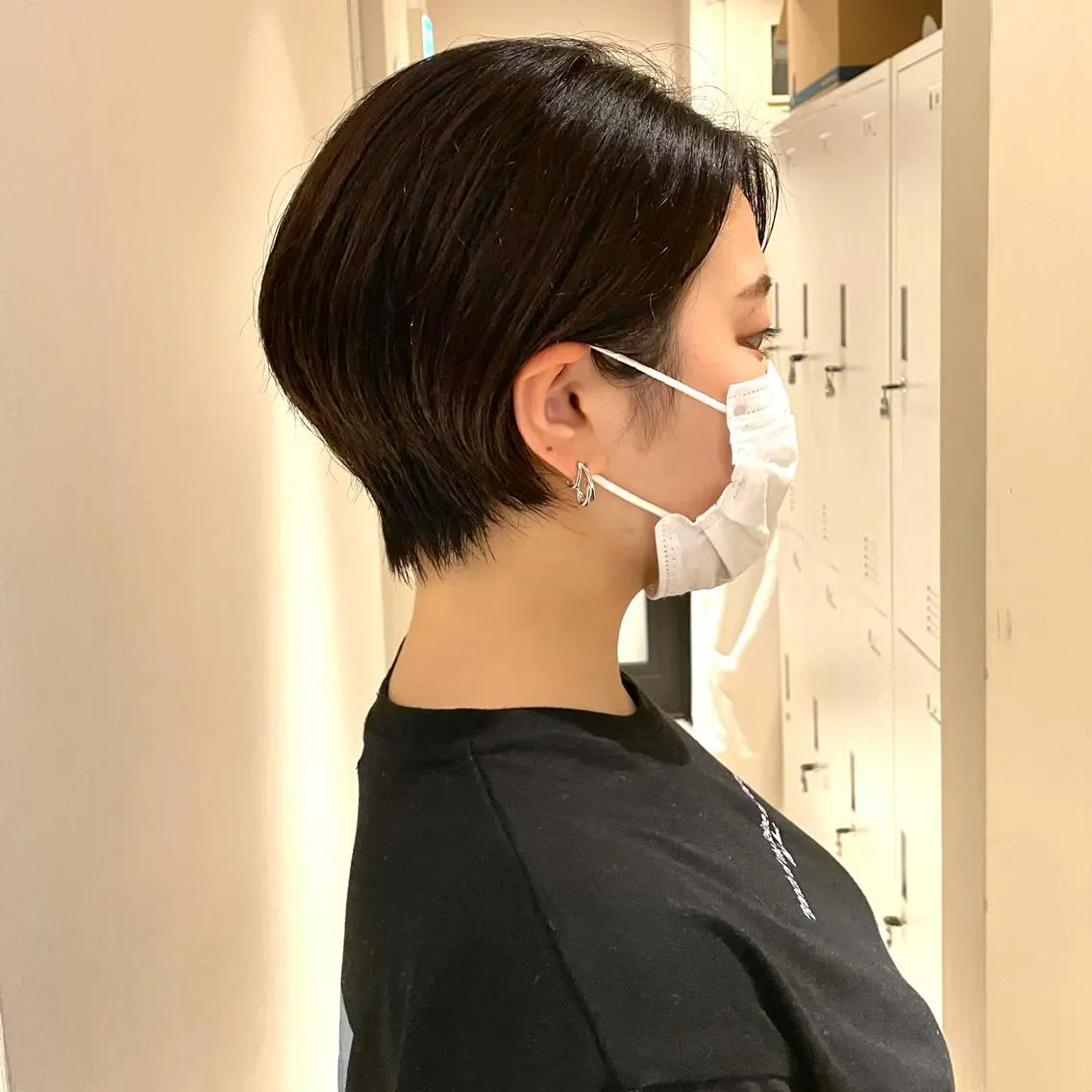ショート ハンサムショート ショートヘア カット パーマ ヘッドスパ モデルさん募集中IT byALBUM八王子のヘアスタイル