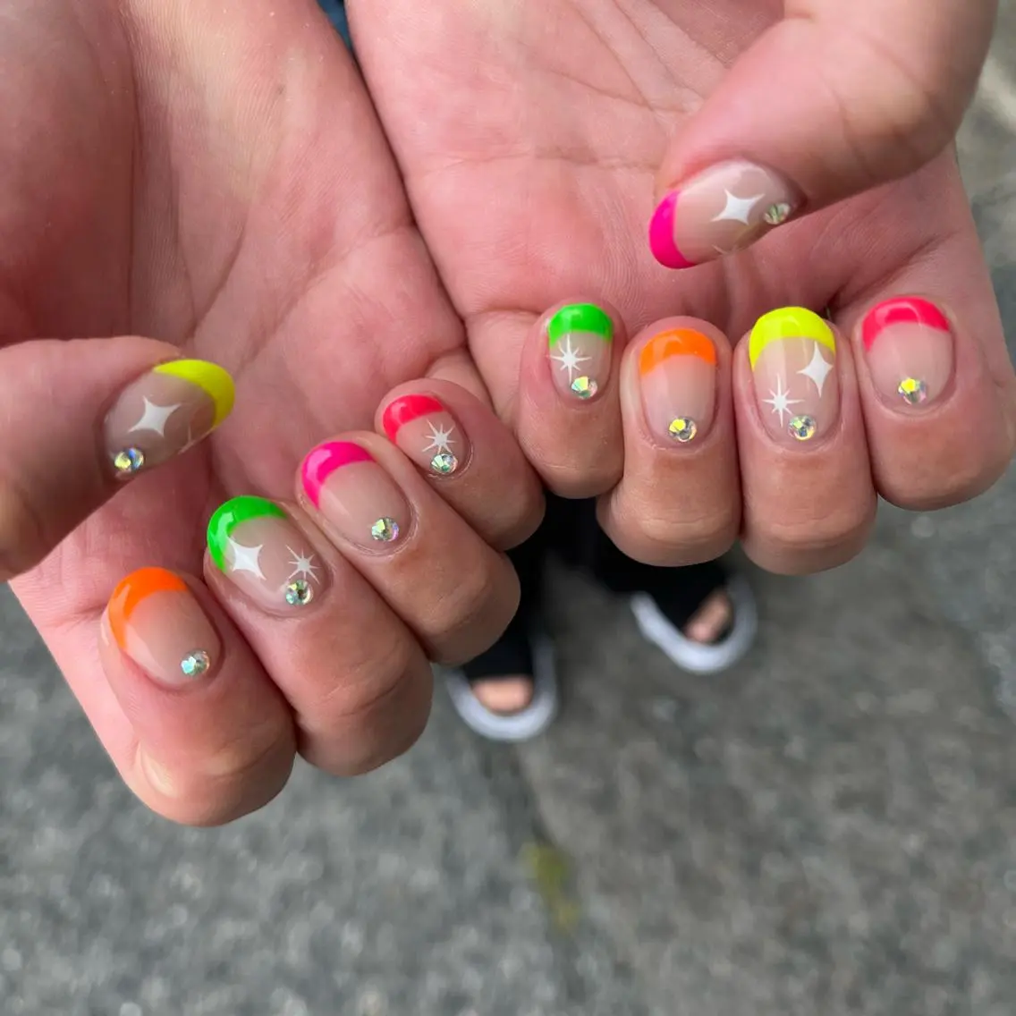 ネイル 夏ネイル #Amin nail salonのネイルデザイン