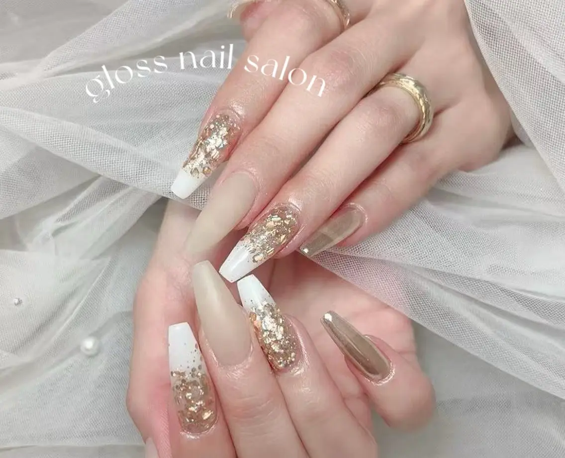 ネイル ゆり🌷 gloss nailのネイルデザイン