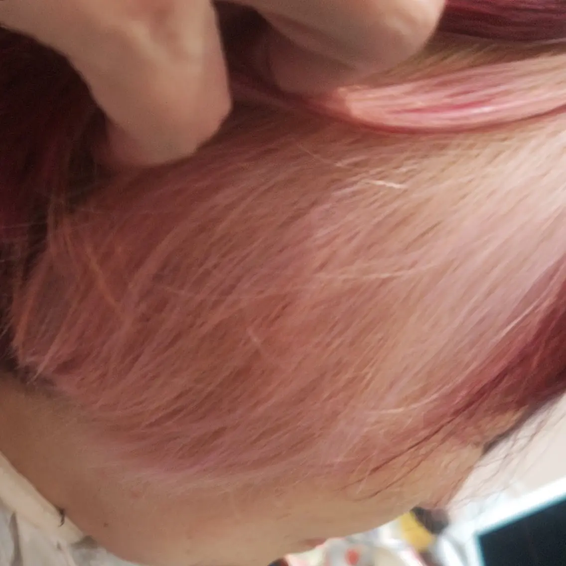 カラー ミストバング ブリーチ フェイスフレーミング ピンクカラー カット ヘアカラー トリートメント yas骨格修正カット ヤス派手神美容師のヘアスタイル