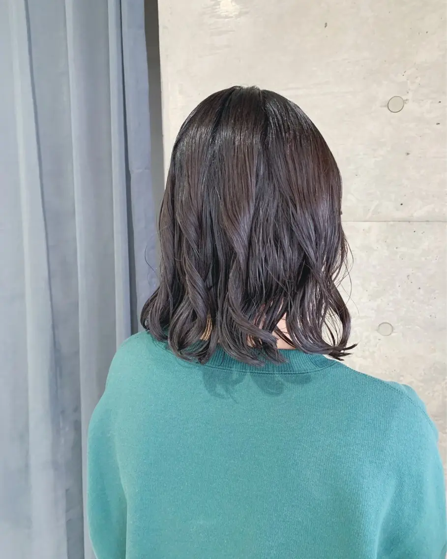 パーマ カット パーマ トリートメント ボブパーマコテ巻き風 パーマNo1深江秀平のヘアスタイル