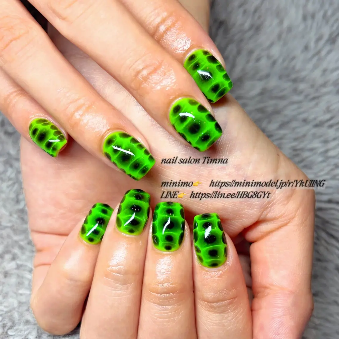 ショート ハンドネイル NAILSALON 🍔Timna🍟のネイルデザイン