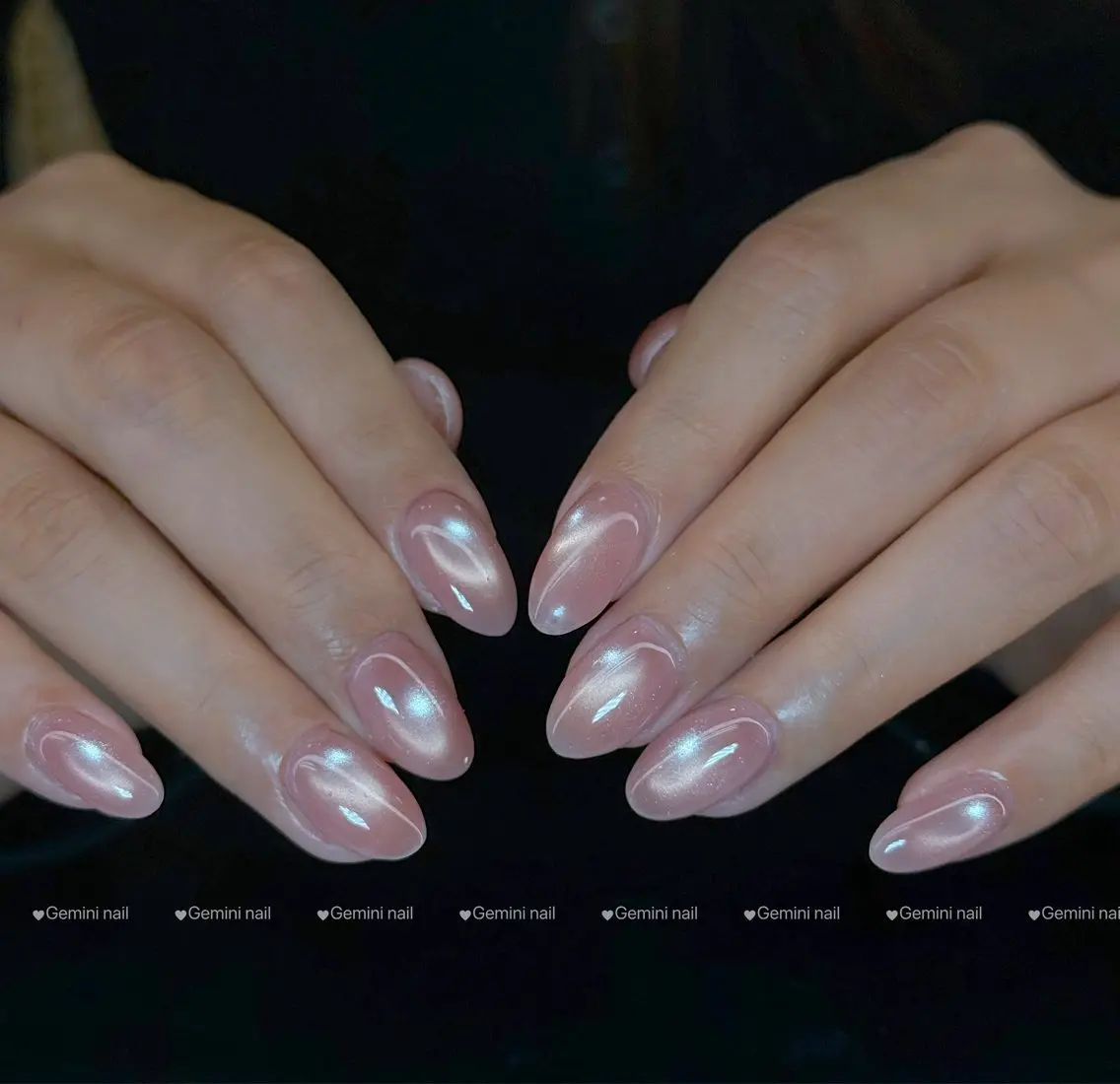 ネイル マグネットネイル Gemini nail.Yukiのネイルデザイン
