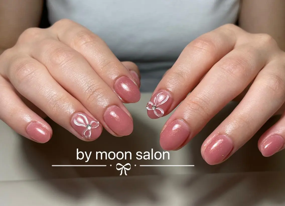 ネイル ハンドネイル By moonネイル 🌷ワンホン/韓国風のネイルデザイン