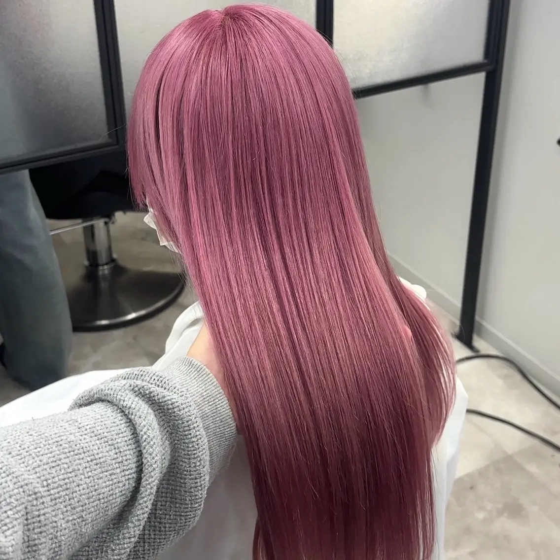 ロング カラー ヘアカラー Ren. 🦋デザインカラーのヘアスタイル