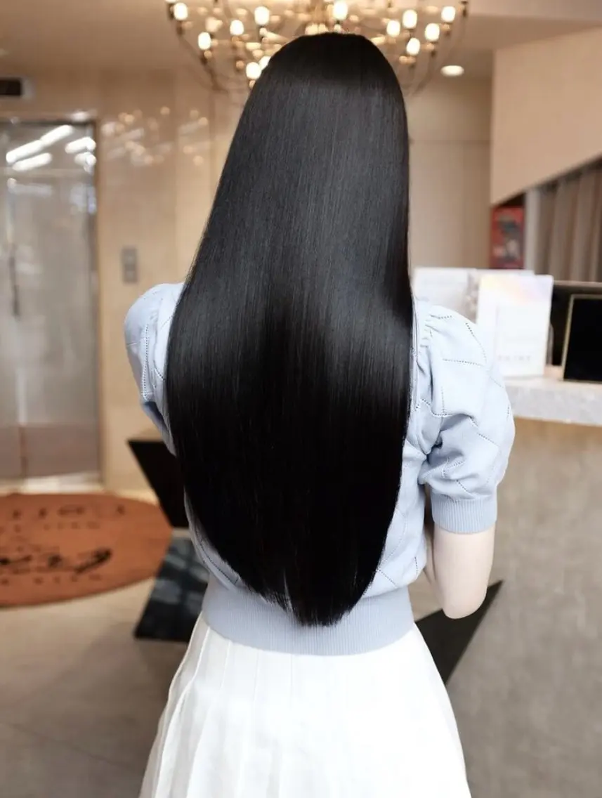 【縮毛矯正➕カット】(心斎橋/アメ村/本町/四ツ橋/髪質改善/美髪/艶髪)の写真