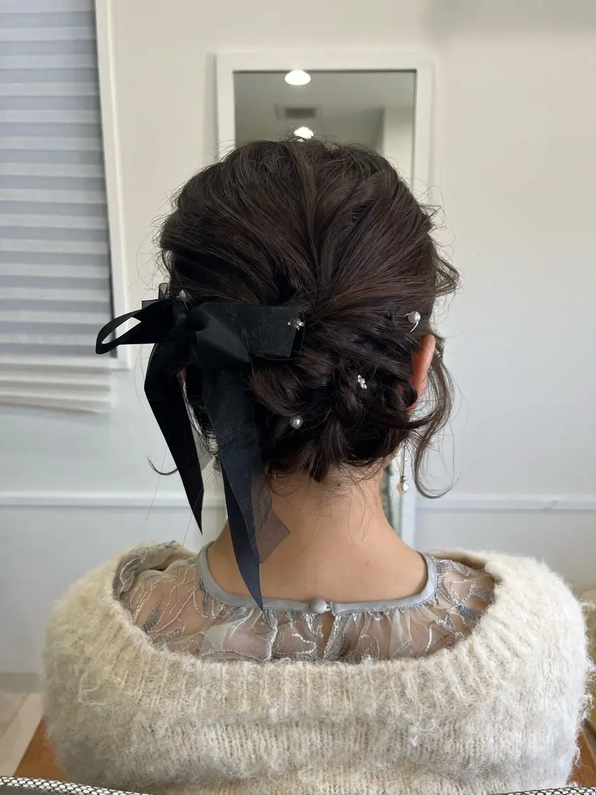 ミディアム ヘアセット M.arc 【マーキ】のヘアスタイル