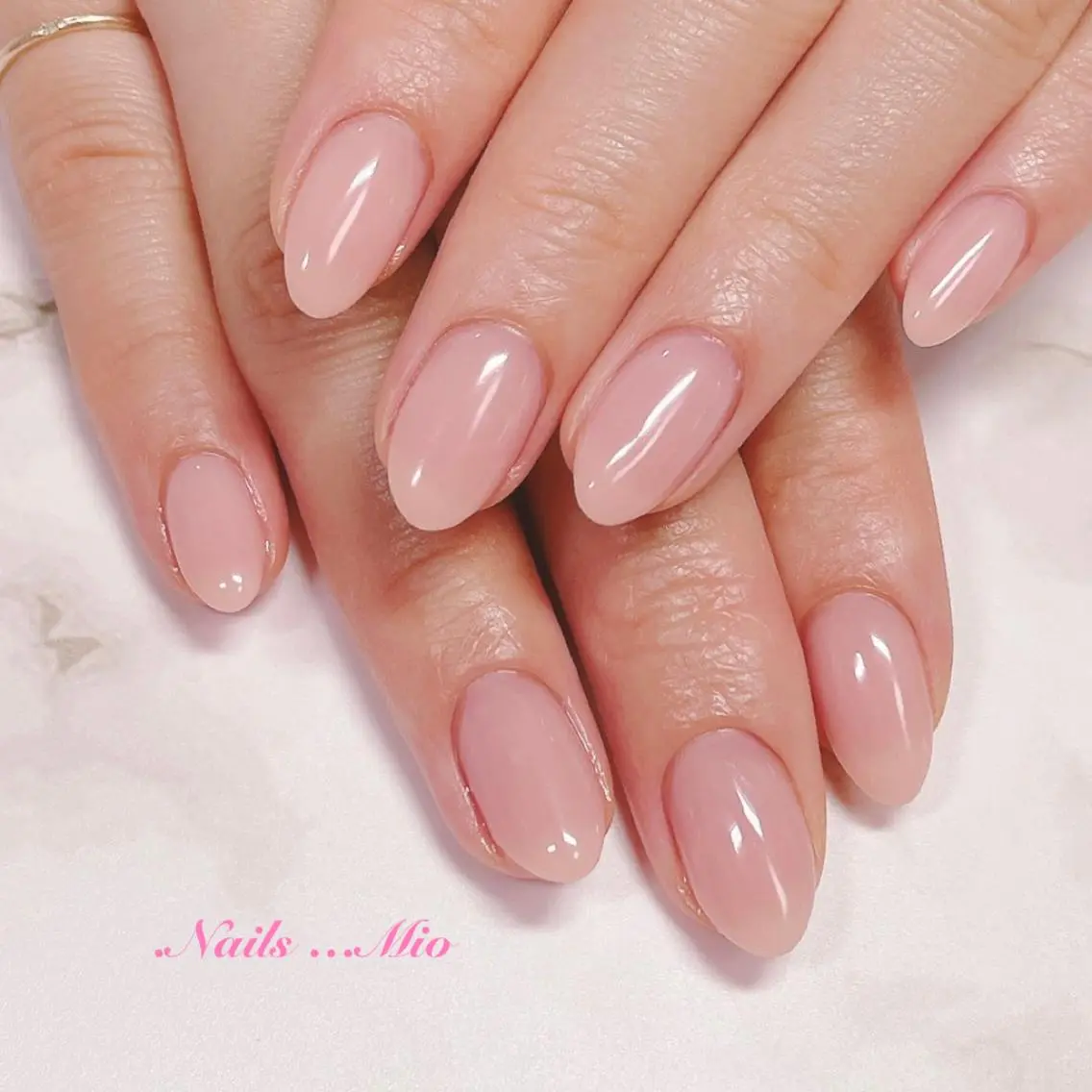 ネイル ワンカラーネイル .Nails Mio 赤羽西ネイルサロンのネイルデザイン