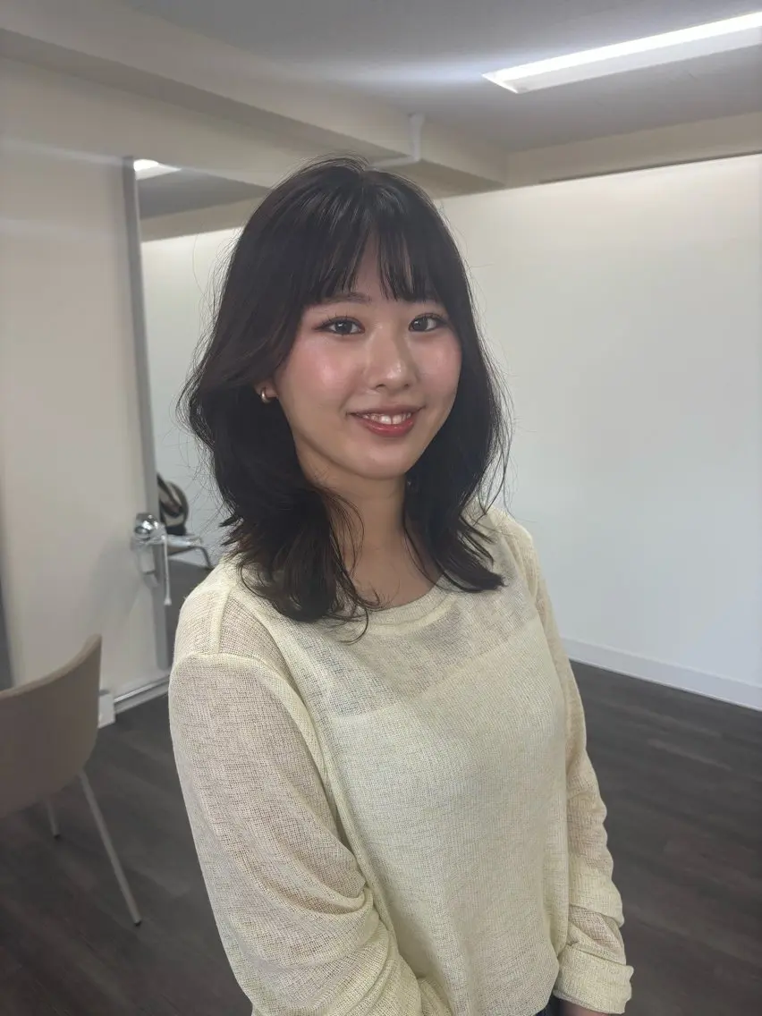 セミロング CHICCA本八幡 平賀ひなたのヘアスタイル