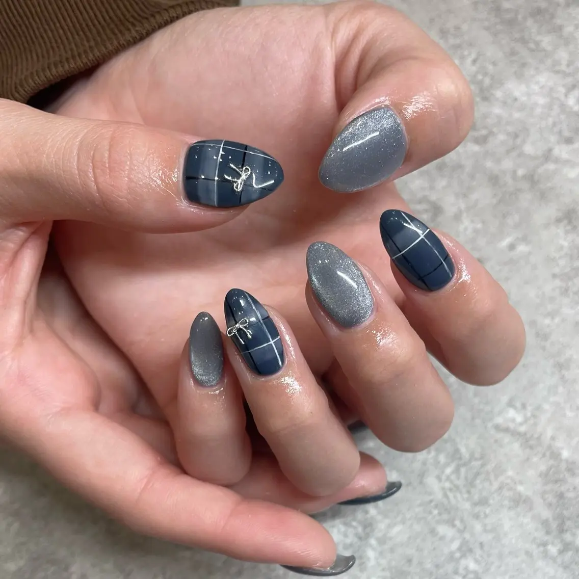 ネイル マグネットネイル ハンドネイル colore’✦ soushiのネイルデザイン