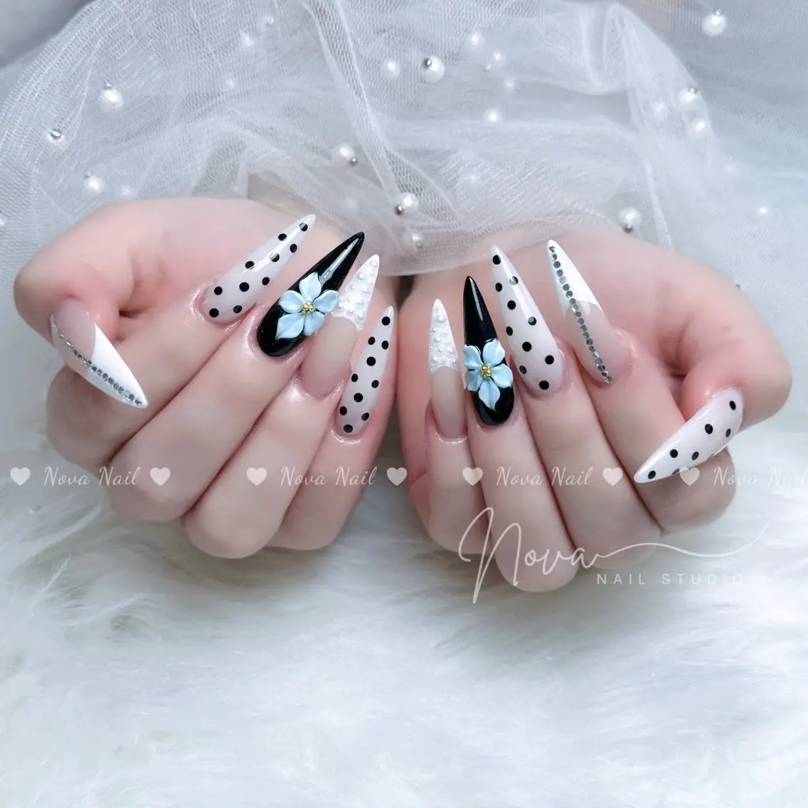 ネイル ハンドネイル ハンドケア Kitty Nail Novaのネイルデザイン