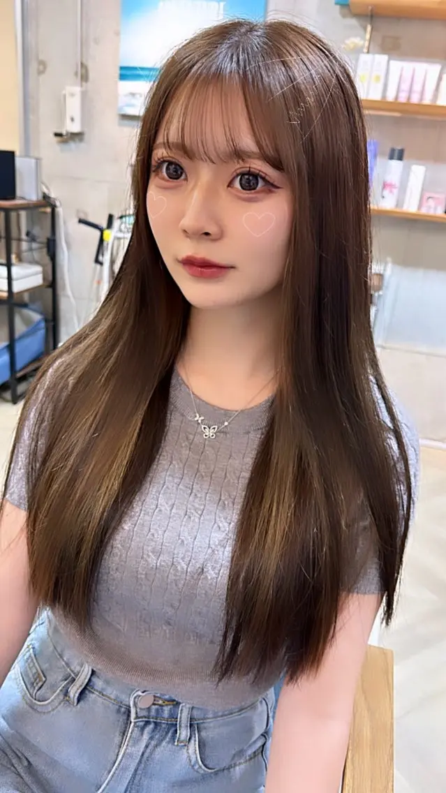 ロング カラー ブリーチ ハイトーンカラー インナーカラー Beach 代表 KENTAのヘアスタイル