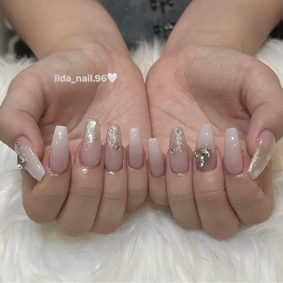 ネイル ハンドネイル 🧸原宿の美フォルム ネイリスト🧸いいだのネイルデザイン