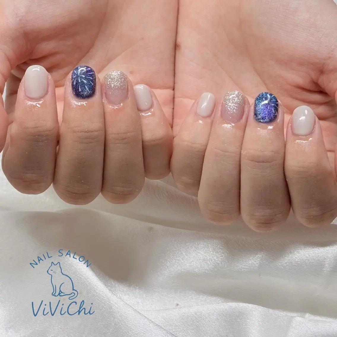 ネイル ハンドネイル ViViChi 梨帆のネイルデザイン