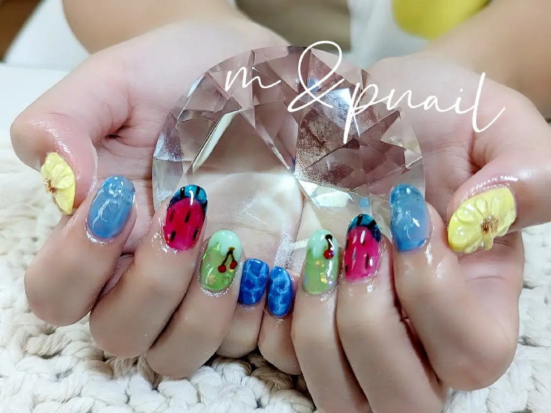 ネイル 持ち込み m&pPrivate nailsalonのネイルデザイン