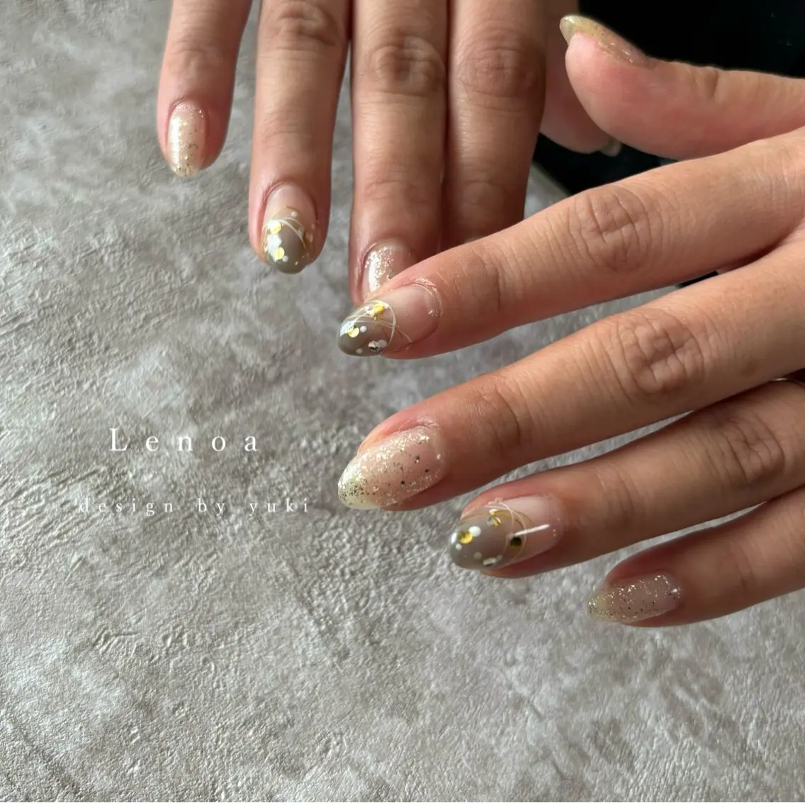 ネイル ハンドネイル Tielu Yukiのネイルデザイン
