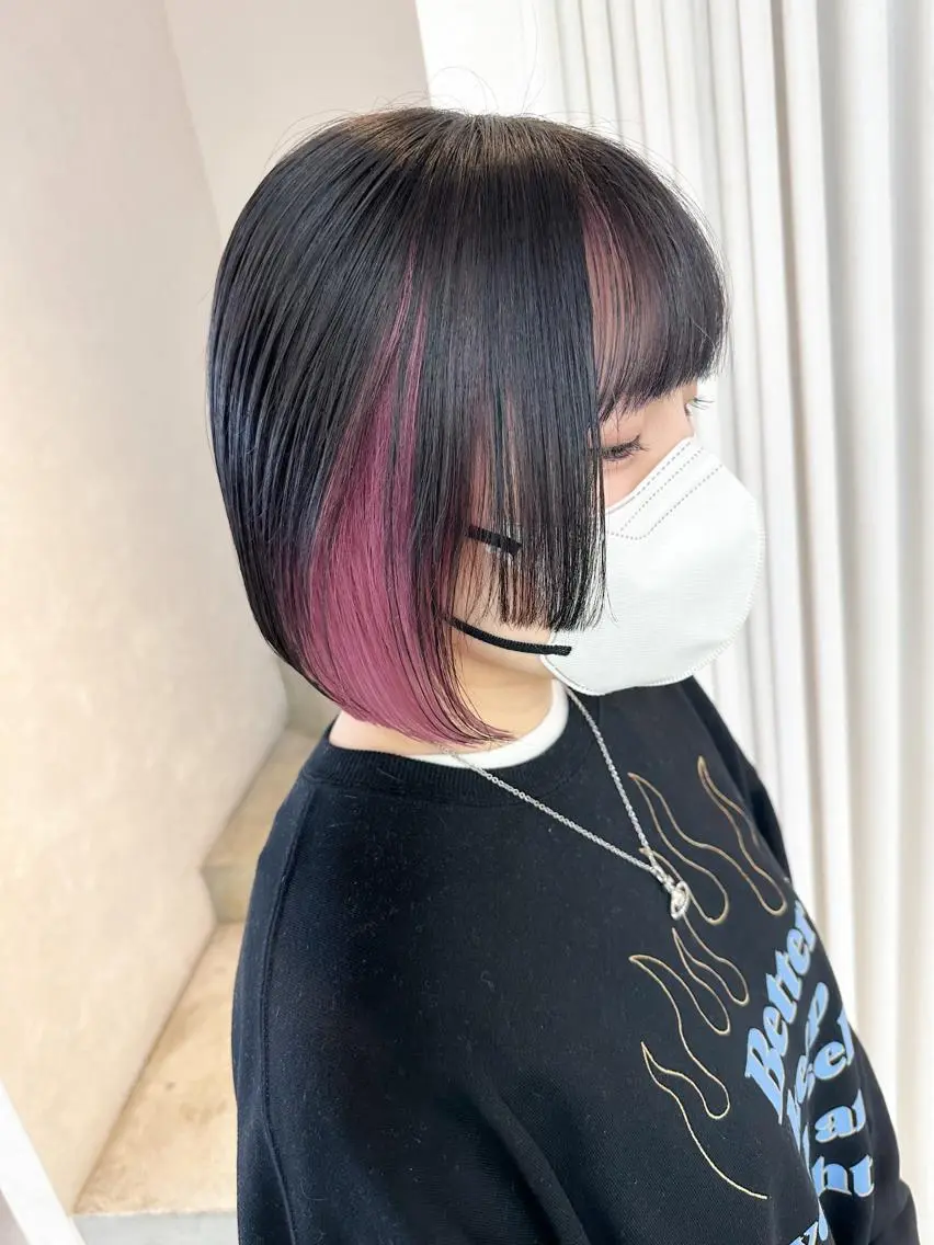 【期間限定カラーリスト🩵】インナーカラー(ケアブリーチ込)✨¥23100→¥7600の写真