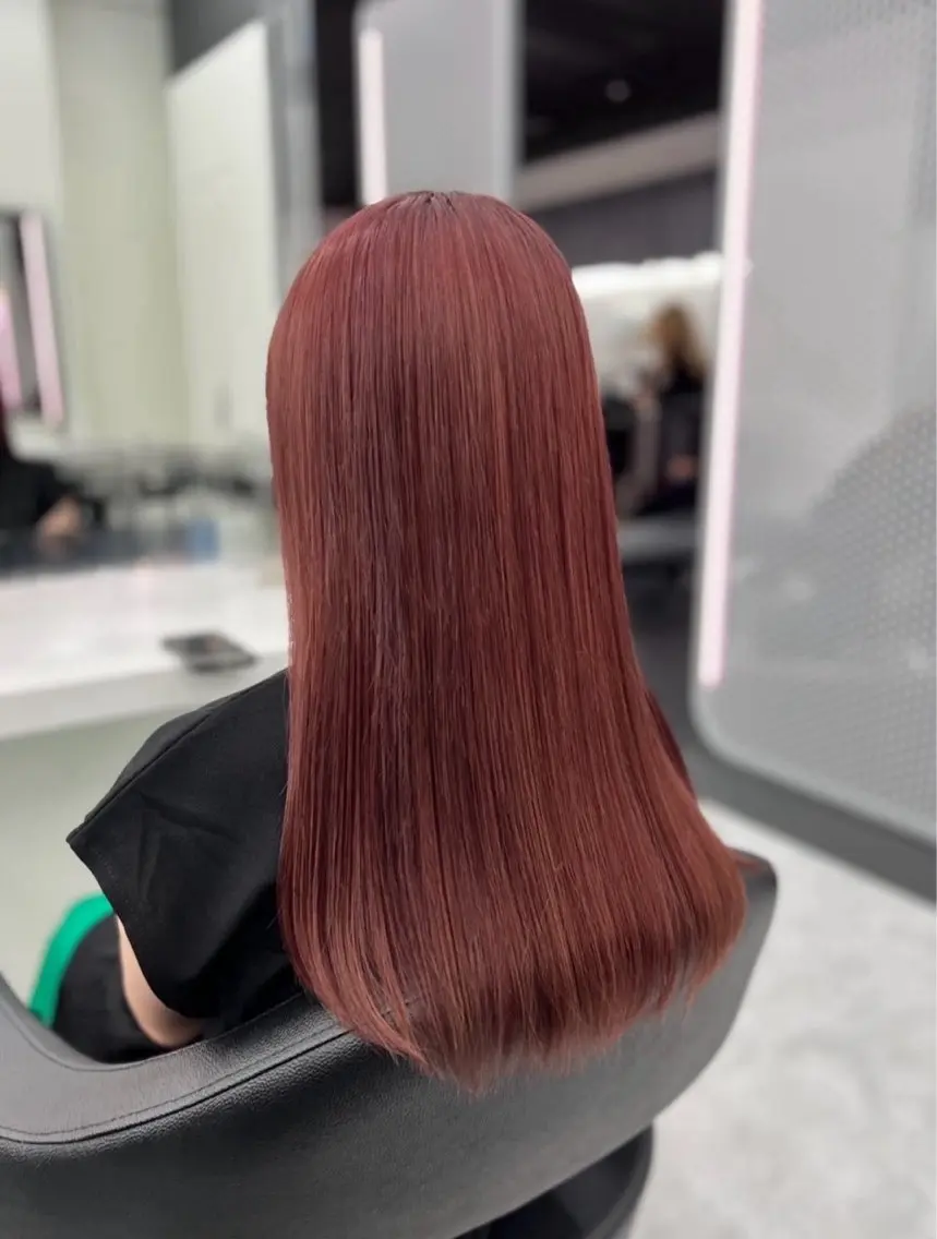 カラー ヘアカラー naami🖤透明感 ×ちゅるん艶髪🎀のヘアスタイル