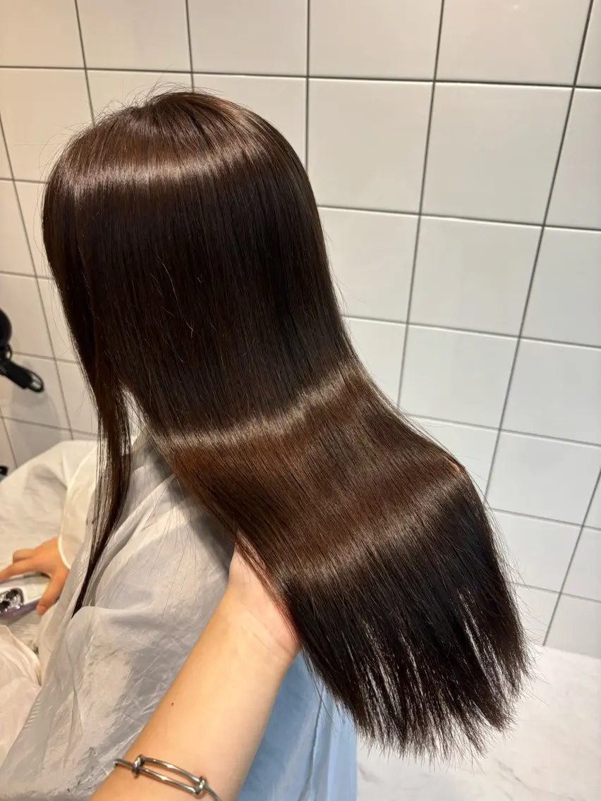 ロング 表参道♡暗髪♡ 艶カラー♡アユミのヘアスタイル