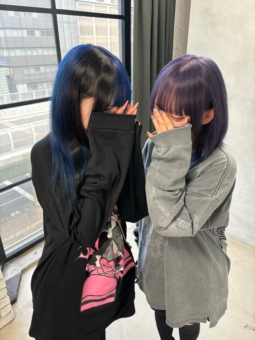 セミロング カラー ヘアカラー トリートメント 元地雷系美容師🫶 RYUSEI🐈⬛のヘアスタイル