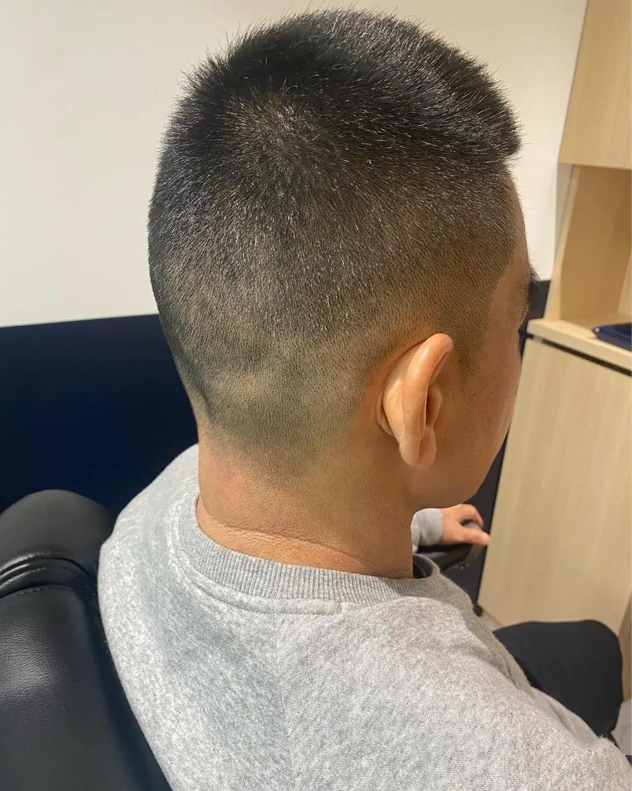 【初回限定】メンズフェードカットの写真