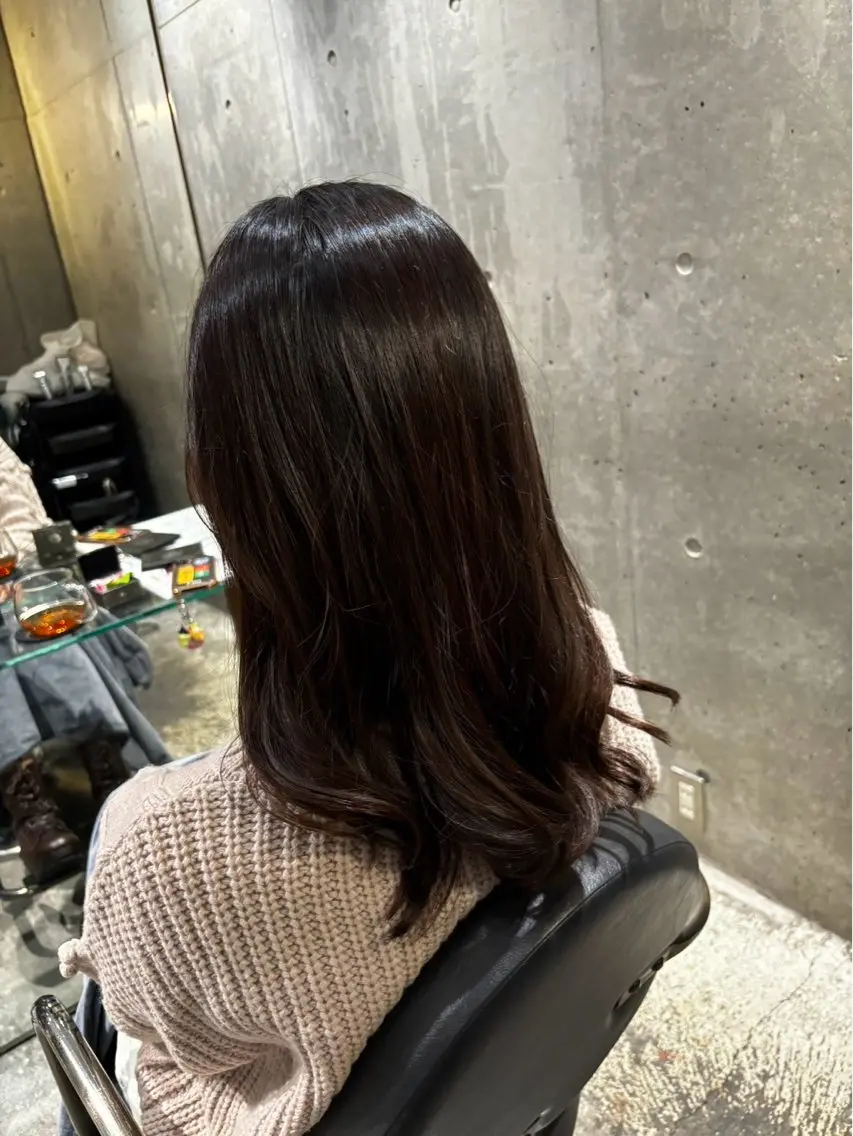 ロング パーマ ［レディースカット /ショート］はるのりのヘアスタイル