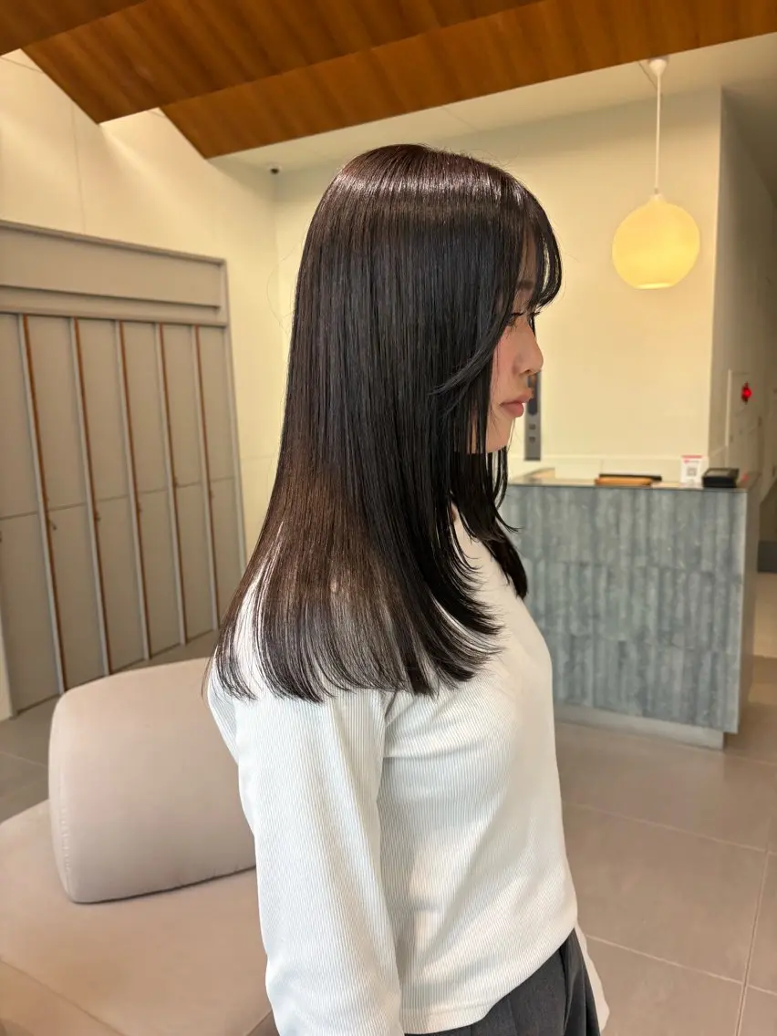 📣就活応援カラー📣黒染めじゃない！リクルートカラーの写真