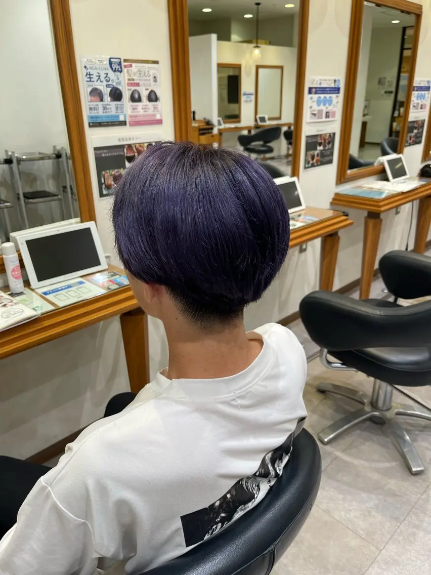 ショート カラー メンズ ✂︎髪質改善・ Yuitoのヘアスタイル