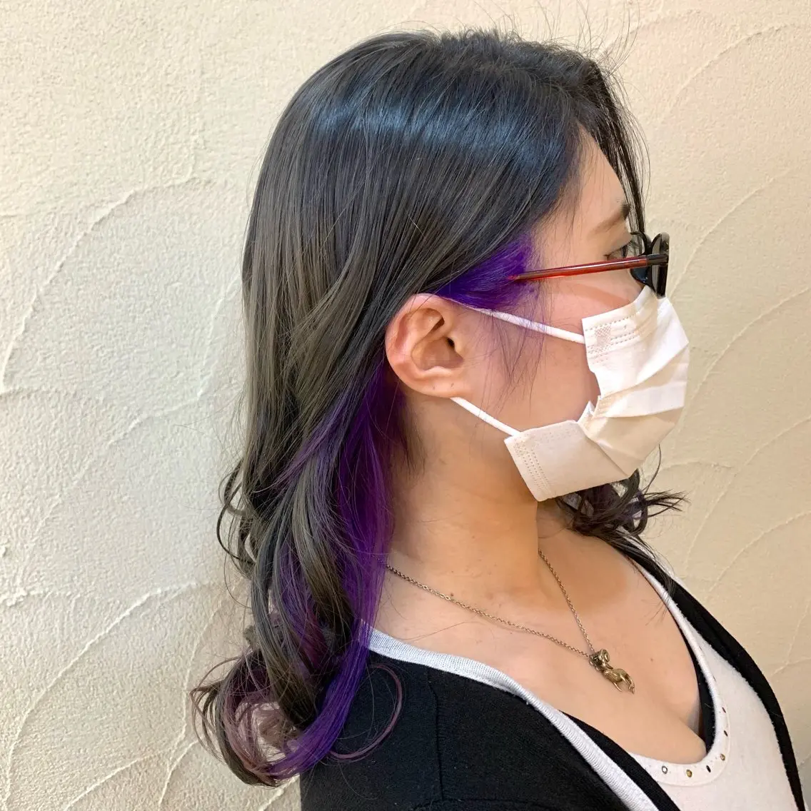 ロング カラー ヘアアレンジ インナーカラー ヘアカラー トリートメント ✂︎中山竜哉✂︎ 川崎スタイリストのヘアスタイル