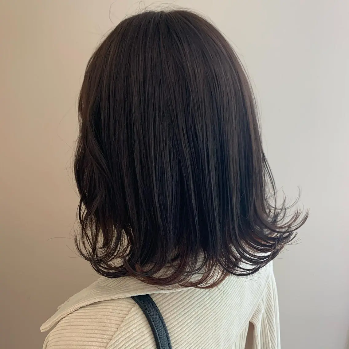 ミディアム カット ヘアカラー トリートメント 暖色/ブリーチカラー 🎀 M i k uのヘアスタイル