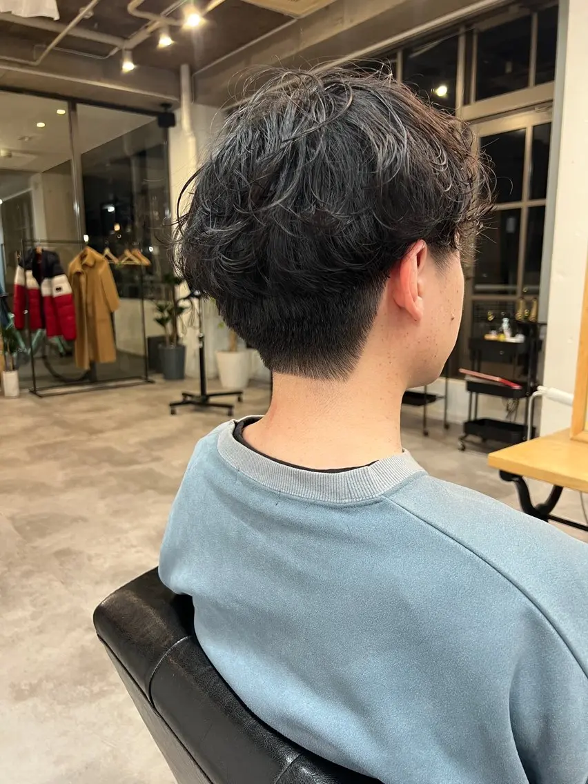 似合わせカット+メンズパーマ🔥の写真