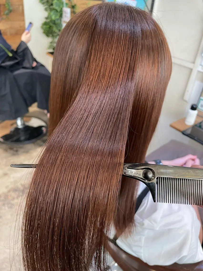 ロング パーマ 縮毛矯正 トリートメント 野村直希 NAOKIのヘアスタイル