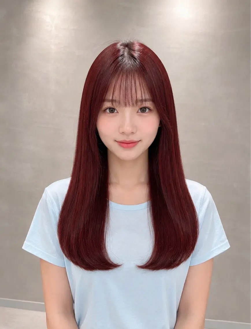 ロング カラー 似合わせカット 上品♡ブラウン💎 アレンジ🩰Rimiのヘアスタイル