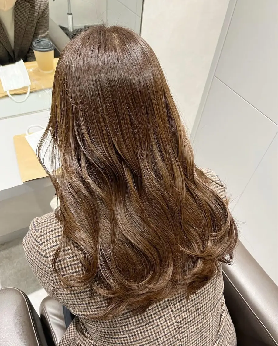 カラー ヘアカラー トリートメント ヘッドスパ モデル募集中/西梅田 naruka🍏のヘアスタイル