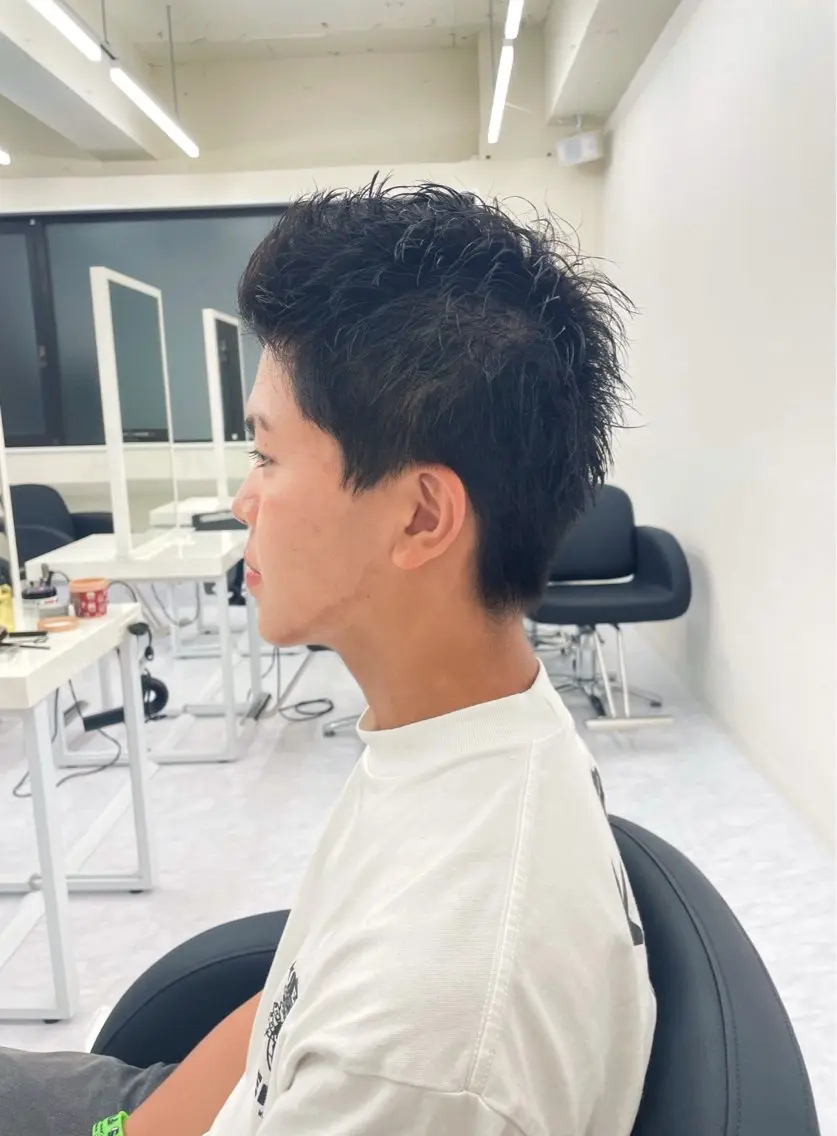 パーマ メンズ JADE海璃 波巻きパーマのヘアスタイル
