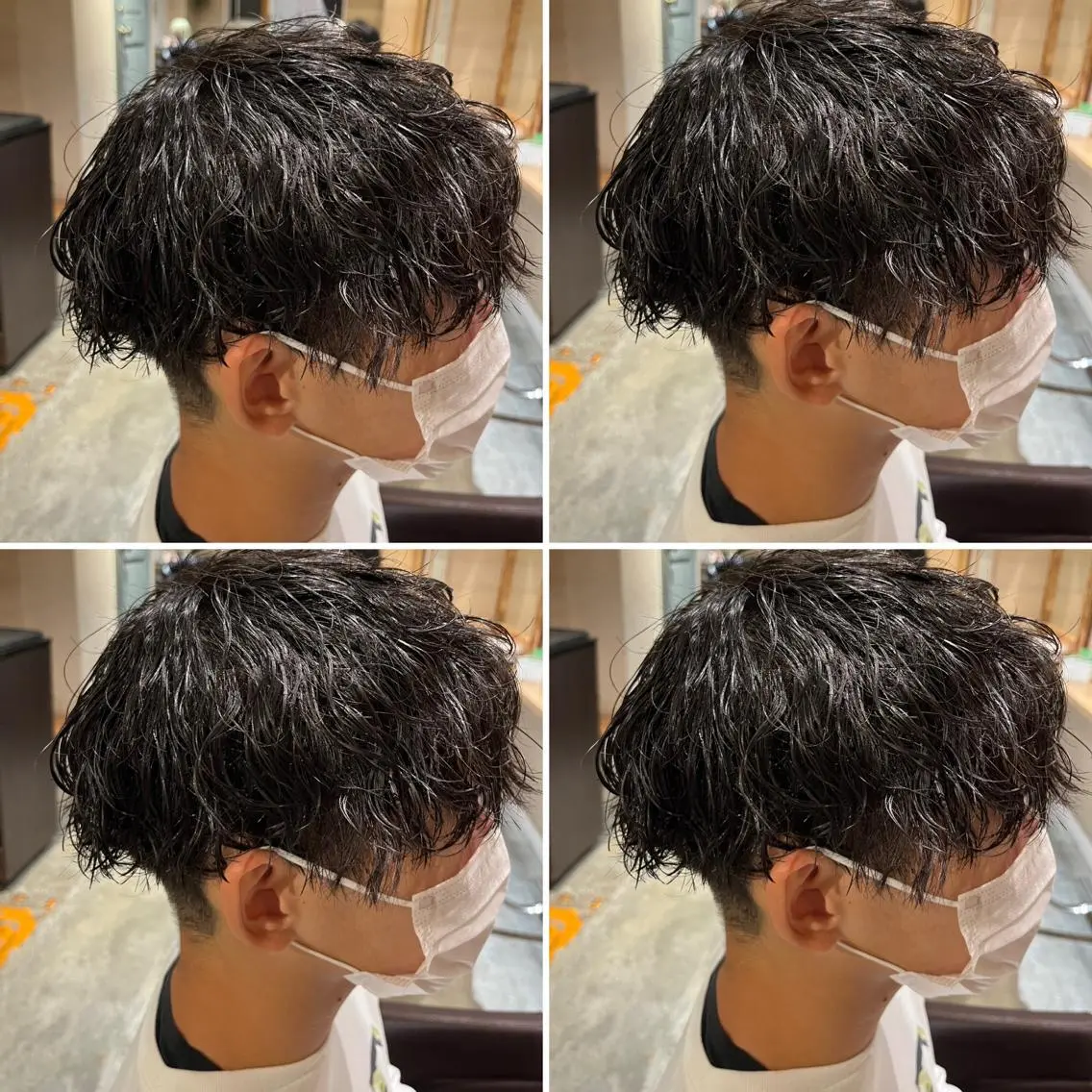 パーマ メンズ カット パーマ トリートメント ヘアセット メンズパーマ特化 望月謙二郎のヘアスタイル