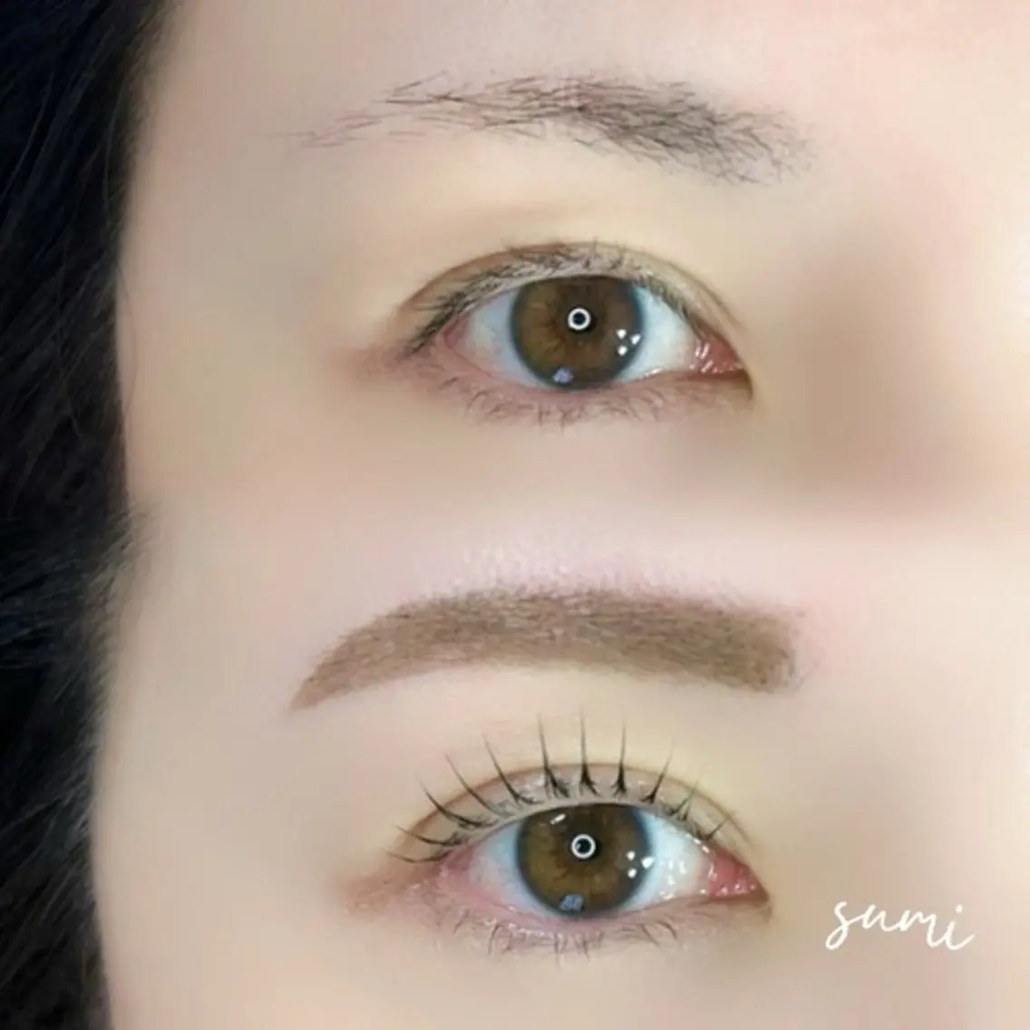 マツエク・マツパ 一重×まつ毛パーマ sumi eye & nailのマツエク・マツパデザイン