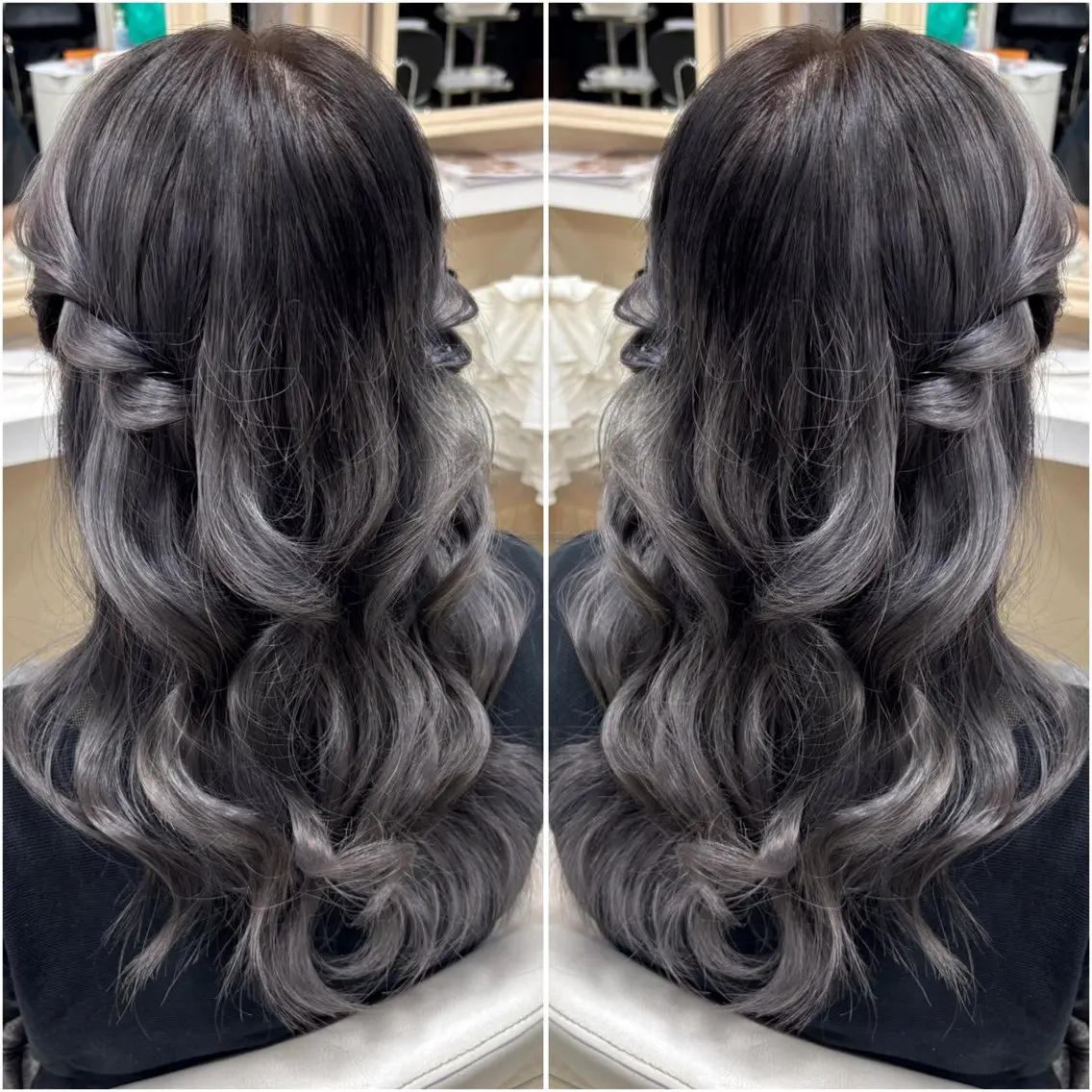 ロング くびれカット🎀 clesc'宮島梨央のヘアスタイル