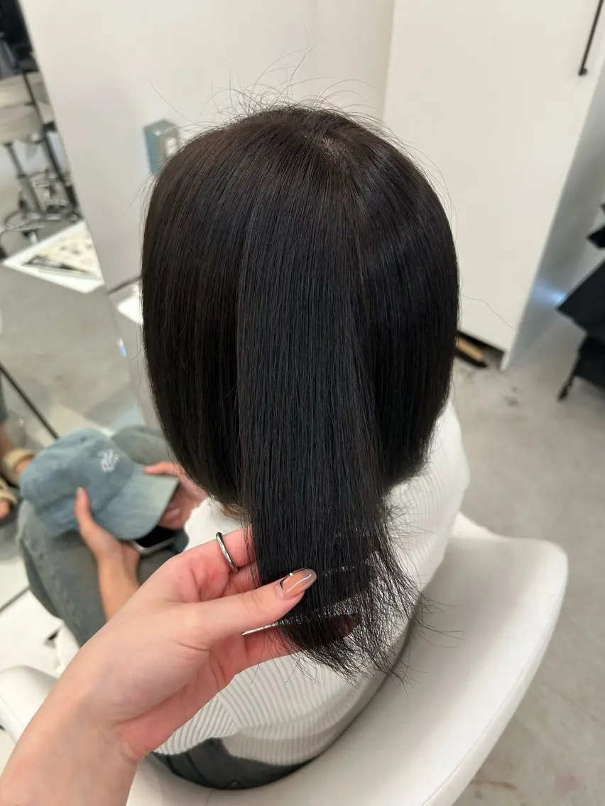 ショート カラー ブリーチ ヘアカラー juve.大分/ 秋月ひとはのヘアスタイル