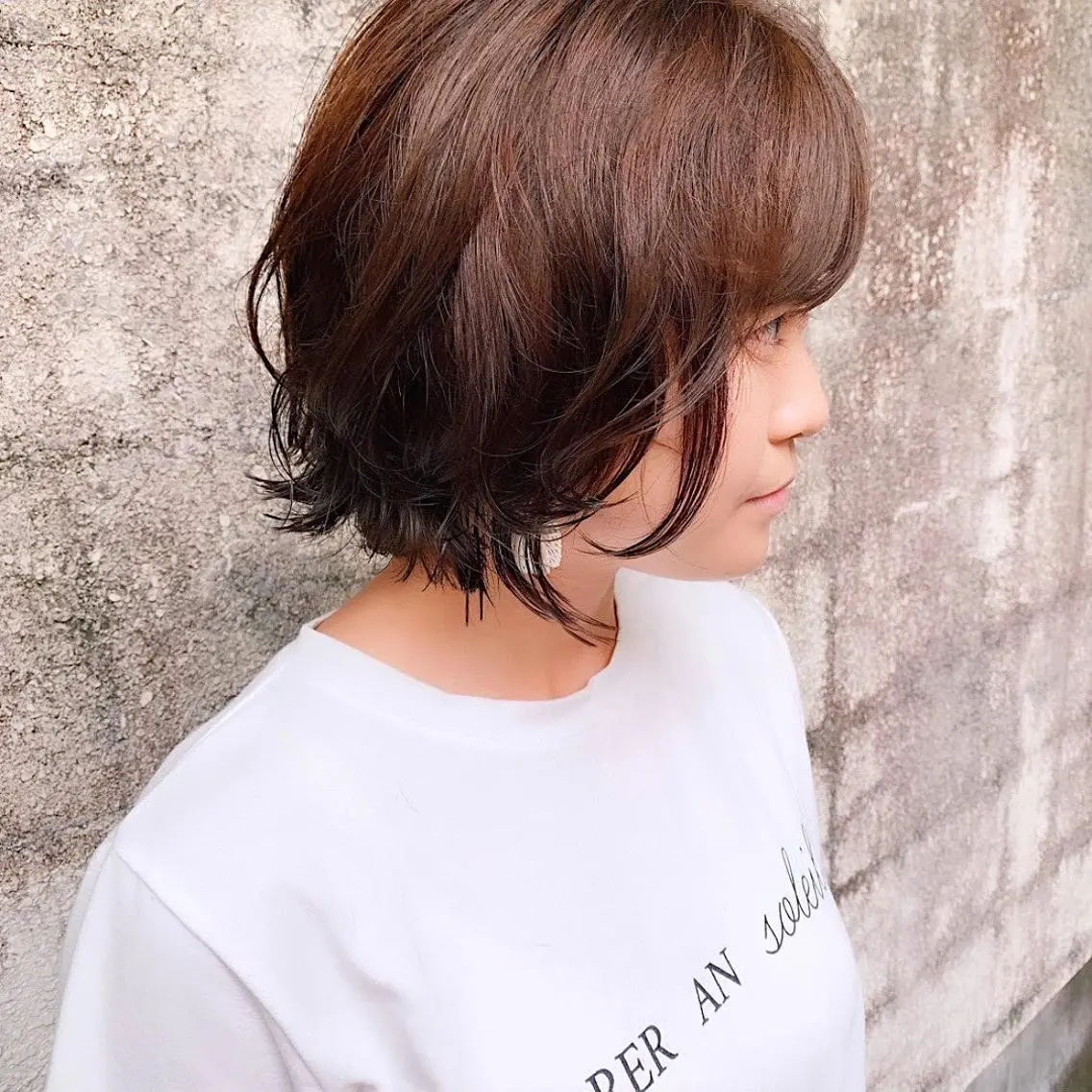 ショート カラー 中川 竜誠のヘアスタイル