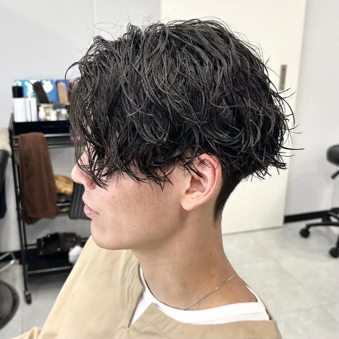 【Men's】カット+ケアパーマ【20%off】の写真