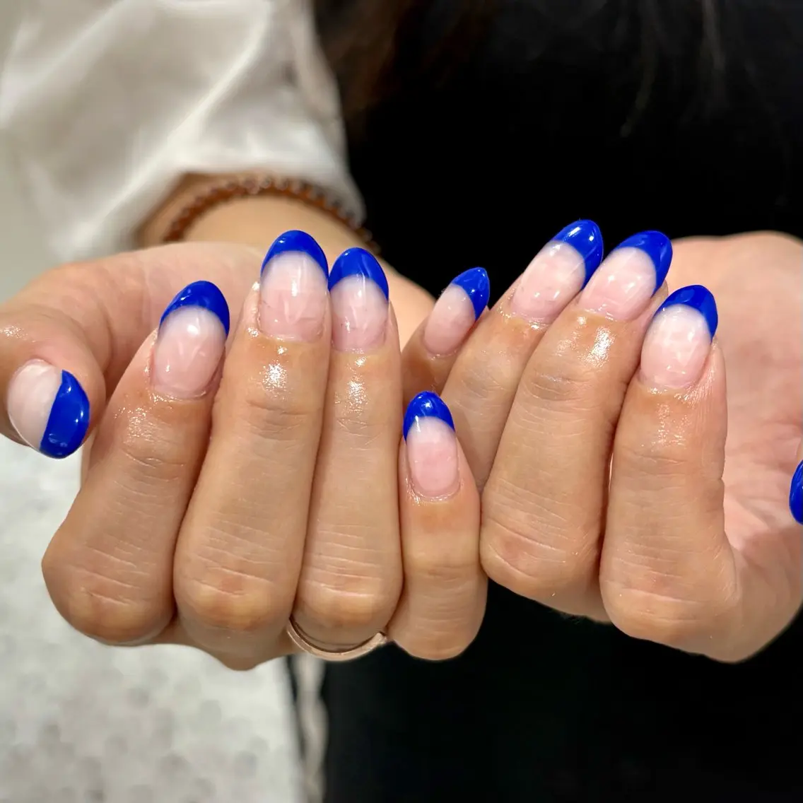 ネイル マグネットネイル メンズネイル ニュアンスネイル ワンカラーネイル シンプルネイル ハンドネイル あいり/ NailLife金山のネイルデザイン