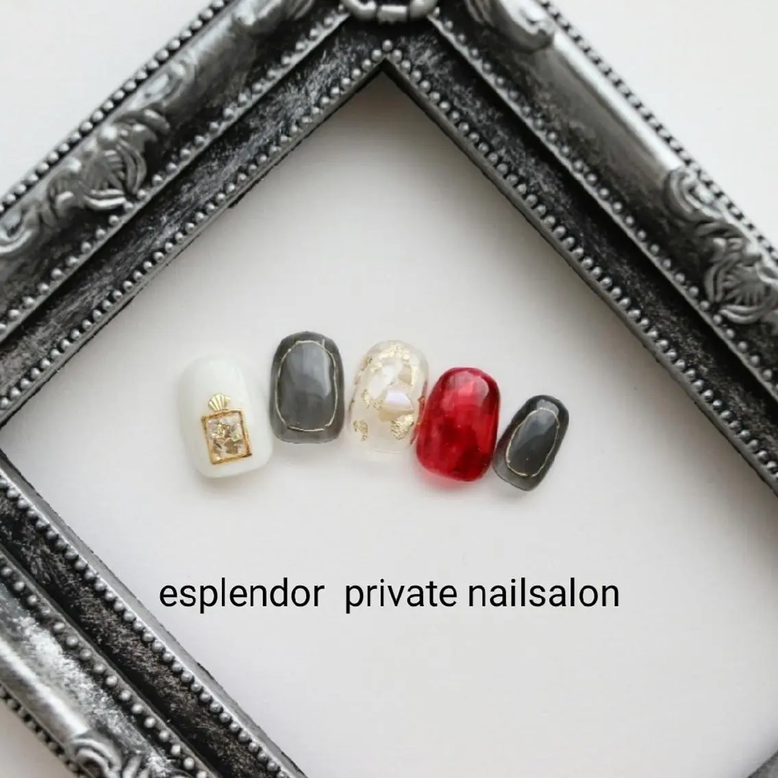 ネイル 成人式 esplendor  小野寺のネイルデザイン