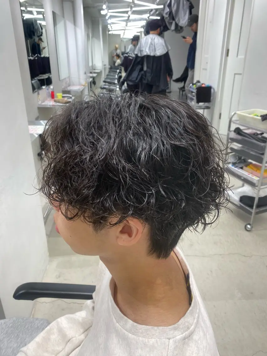 パーマ メンズ カット パーマ fifthメンズ パーマ/SEIYAのヘアスタイル