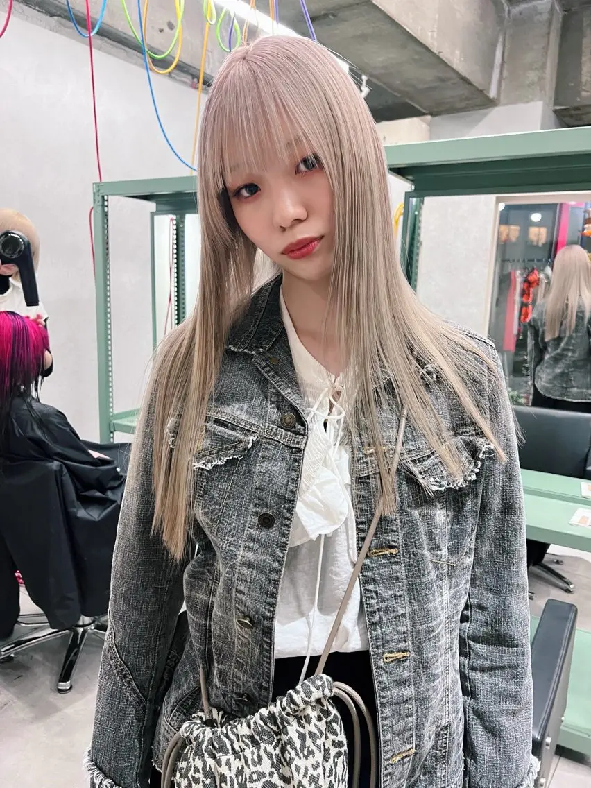 ロング カラー 🧡色落ちまで2度 楽しめる🧡ヨシキのヘアスタイル