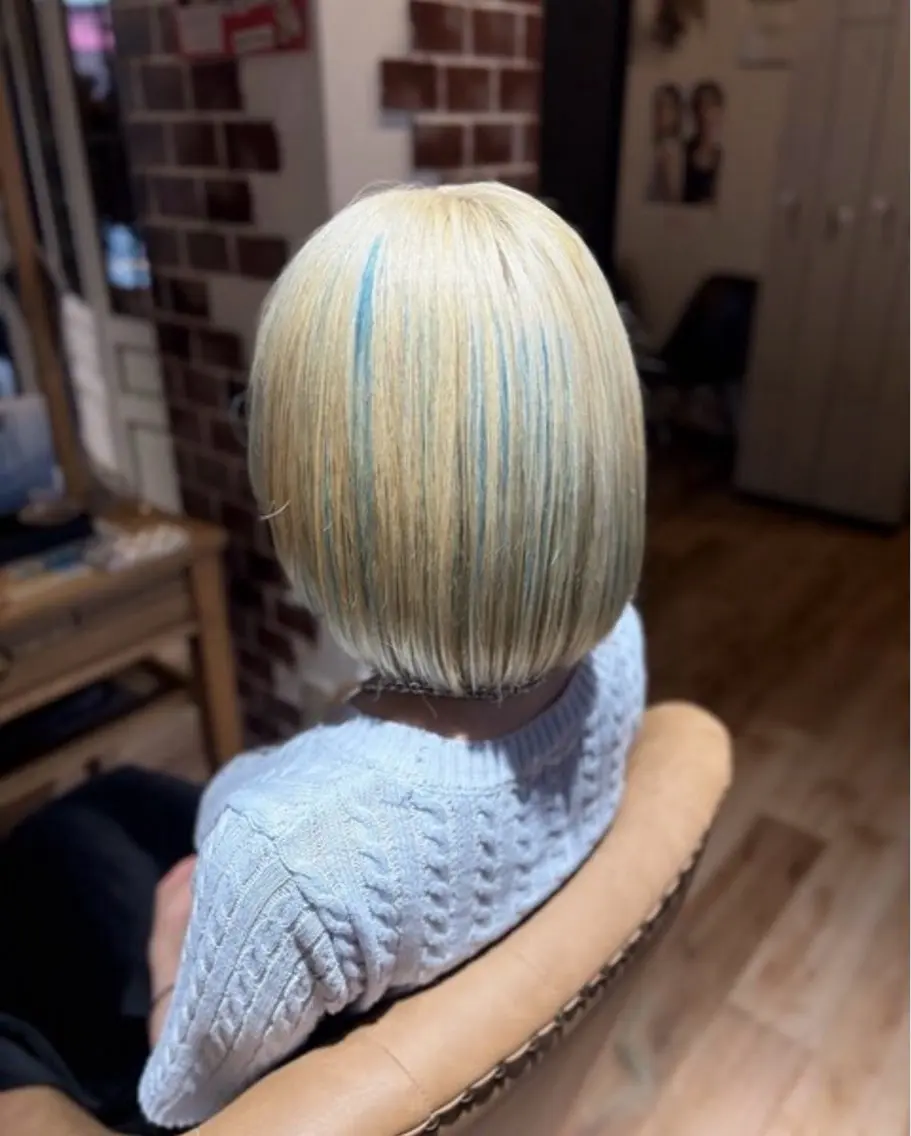 カラー ヘアカラー 梶 瑞希のヘアスタイル